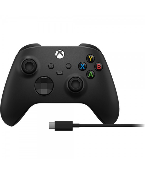 Control Inalámbrico Xbox One 1914 1V8-00007 Cable USB-C/Bluetooth - Negro