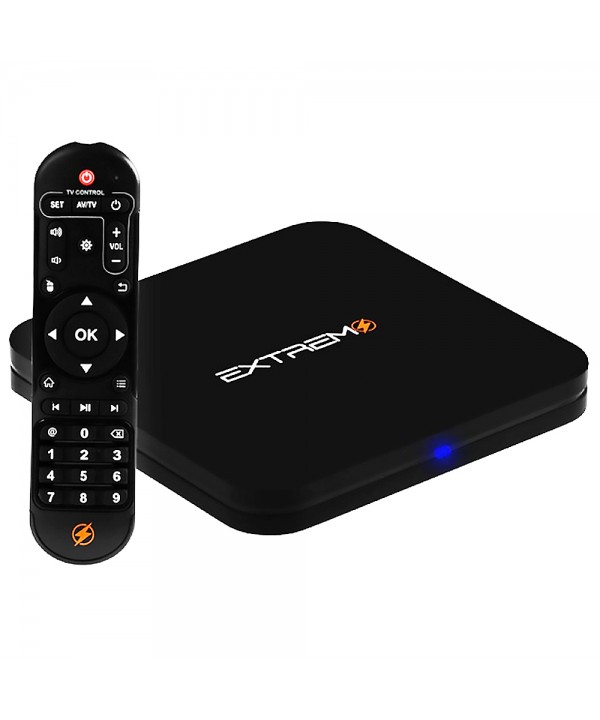 TV Box Azamerica Extremo 4K UHD con 2/8GB Wi-Fi/A9.1/Bivolt - Negro
