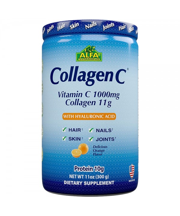 Suplemento Alfa Collagen C With Hyaluronic Acid - 300g (9103)