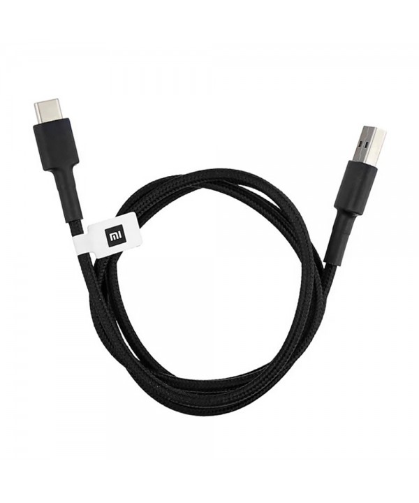 Cable Xiaomi SJX10ZM Braided USB a USB-C (1 metro) - Negro
